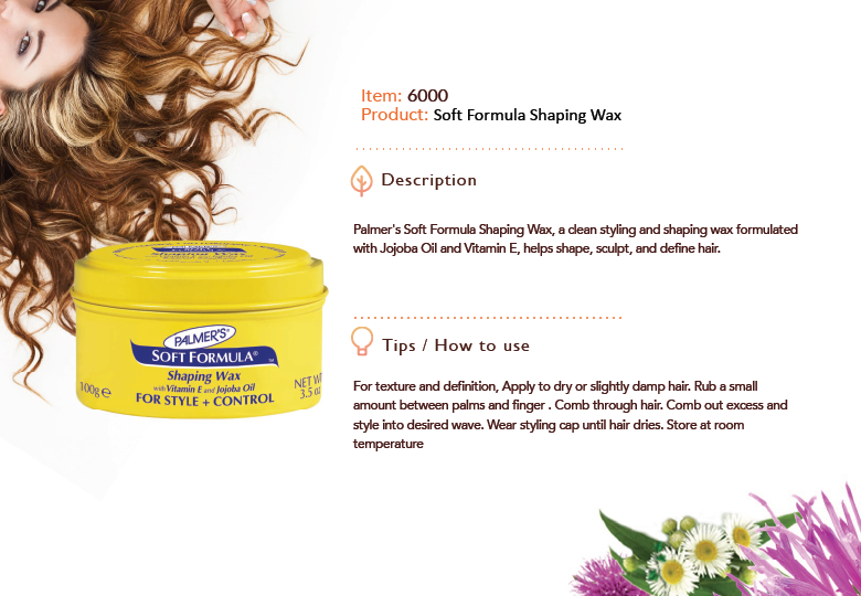 Palmer's Soft Formula Shaping Wax – First Trading and Contracting Group